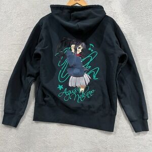 Japanese Anime K-ON! Embroidered Hoodie Size Medium Azusa Nakano